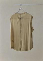 Professor.E - 23S/S "Dirt" OVSD Tank Top (Beige)