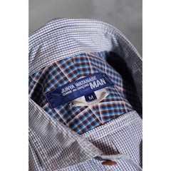 Junya Watanabe CDG Man Plaid Patch Oxford Shirt Junya Watanabe CDG Man Plaid Patch Oxford Shirt Made in Japan
