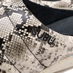 SUBU RE: PYTHON GRAY 保暖防潑水拖鞋 蛇紋 黑白