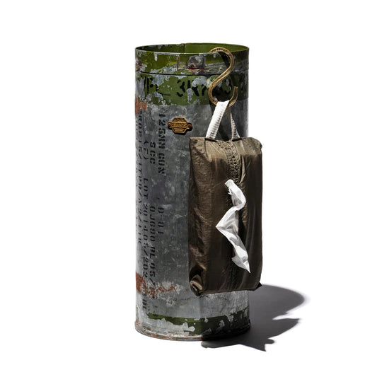 VINTAGE PARACHUTE TISSUE COVER   Standard  Olive