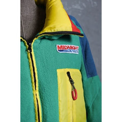 Ground Zero Oversized Down Fleece Jacket Hong Kong designer brand polar fleece contrast color stitching down jacket