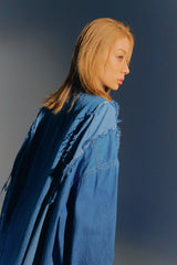 Ban Restructure Hand sewing Denim Cuts Shirt G style