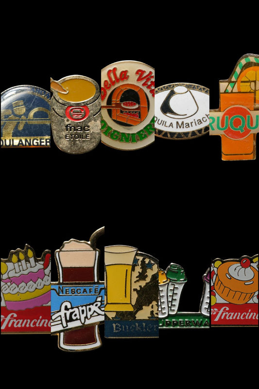 Vintage Corporate Pin Collection 復古企業別針系列 A