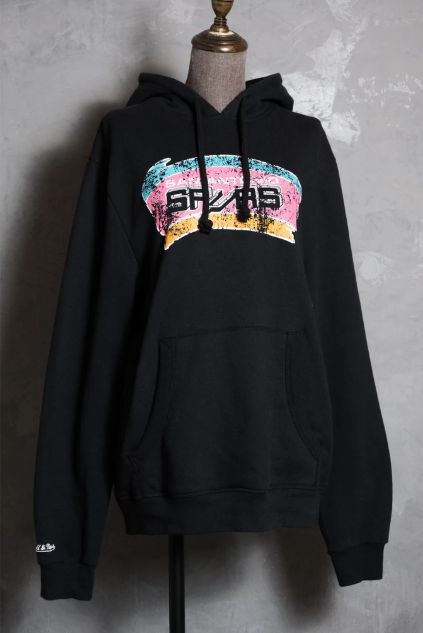 Mitchell & Ness sweatshirt  Spurs  Hoodie 馬刺隊復古帽TEE