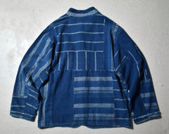 Porter Classic African Cotton Chinese Jacket 吉田克幸 非洲棉藍染中式唐裝外套