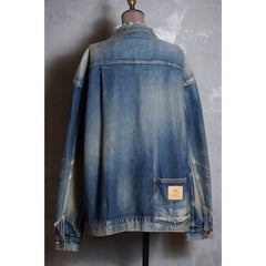 マッドネス MDNS タイプ1 デニムジャケット ショーン・ユーのオリジナルブランド 日本製 ウォッシュドデニムジャケット