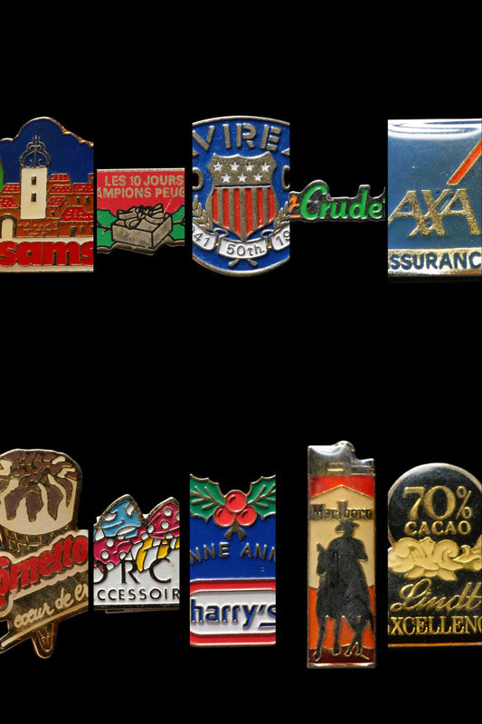 Vintage Corporate Pin Collection 復古企業別針系列 B