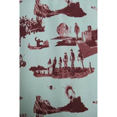 Name. 18S/S Space Pattern Shirt Japanese designer brand movie space odyssey print wide open collar shirt made in Japan