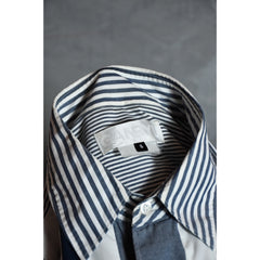 COMME des GARCONS 巌流ミックスストライプシャツ