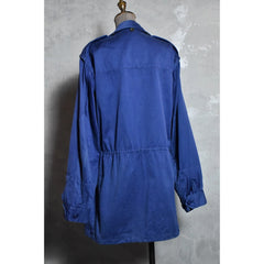 Vintage French Army M-64 Indigo Field Jacket Vintage French Army Issued Field Jacket Dyed
