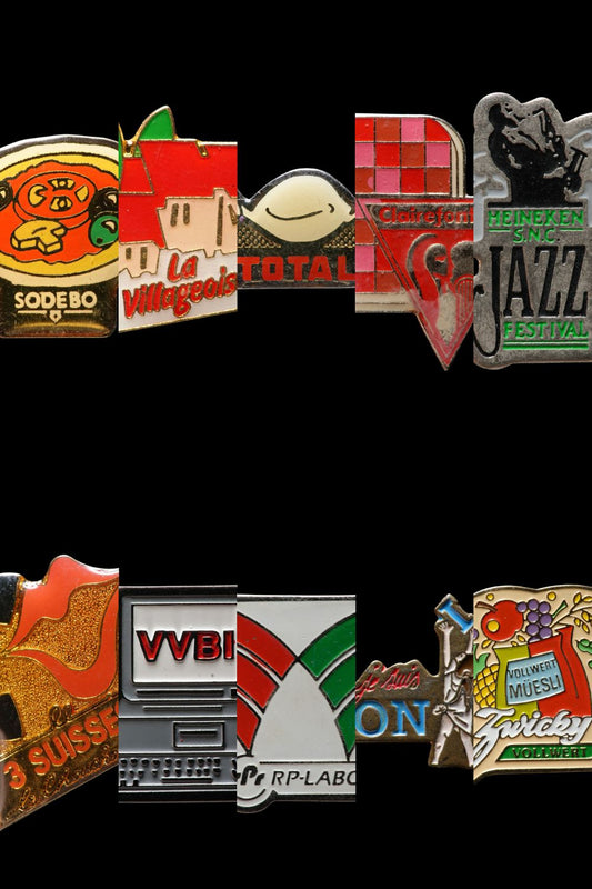 Vintage Corporate Pin Collection 復古企業別針系列 C