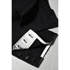 Wooster+Lardini Cropped Pants 義大利時裝品牌 棉質9分褲 褲腳排釦 義大利製