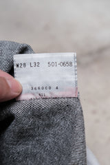 90's Levi's Black 501 Jeans Made in U.S.A美國製 黑色501 先染
