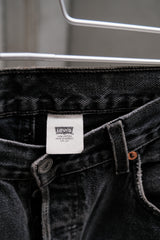 80's Levi's Black Jeans Made in U.S.A 黑色501牛仔褲 美國製