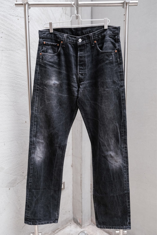 1997's Levi's Black 501 Jeans Made inU.S.A黑色501牛仔褲 美國製