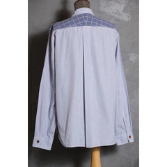 Junya Watanabe CDG Man Plaid Patch Oxford Shirt Junya Watanabe CDG Man Plaid Patch Oxford Shirt Made in Japan