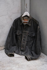 Levi’s 90’s Vintage 70503 Black Denim Trucker Jacket 李維斯古著 水洗黑丹寧牛仔夾克