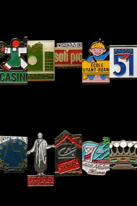 Vintage Corporate Pin Collection 復古企業別針系列 D