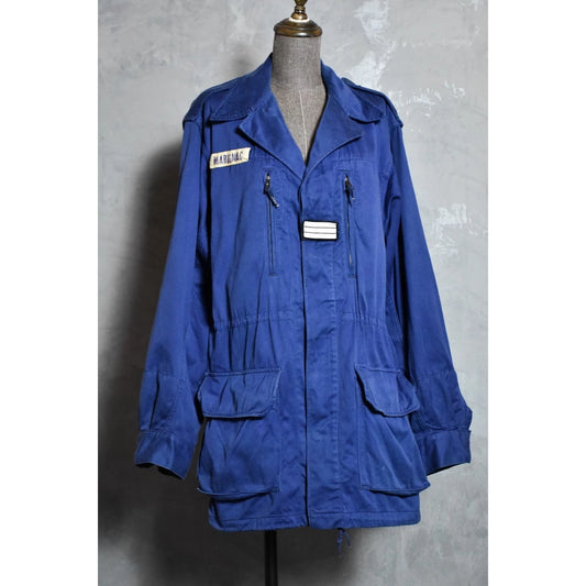 Vintage French Army M-64 Indigo Field Jacket 古著 法軍公發野戰夾克 後染