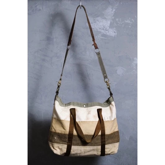 J.Augur Design Military Canvas Shoulder Bag 美國古著重製設計師 老軍布帆布肩背包