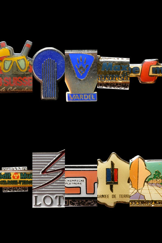 Vintage Corporate Pin Collection 復古企業別針系列 E