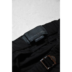 ステラマッカートニー ブラック トラックパンツ イギリスのファッションブランド ブラック ドローストリング スウェットパンツ