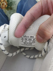 BALENCIAGA トリプル S クリアソール スニーカー バレンシアガ 透明ソール ホワイト ブティック スニーカー