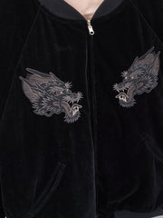 GRS SIGNATURE SOUVENIR JACKET 2.0 香港潮流品牌 九龍城寨 刺繡鋪棉外套 雙面穿