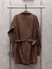 08sircus Glossy Fabric Nylon Trench Coat 日本設計師品牌 光澤感尼龍風衣外套