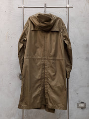 Snowpeak VENTILE JK-16AU110 Over Coat 日本戶外品牌 長絨棉多口袋綠色大衣