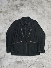 70’s Swedish M-69 Tanker Jacket 瑞典軍用坦克夾克 RIRI拉鍊 後染黑