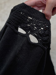 Yohji Yamamoto Pour Homme Knitted Zipper Jacket 山本耀司支線 刺繡針織拉鏈外套