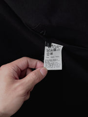 Ground Y Yohji Yamamoto Long Coat 山本耀司支線 無袖翻領垂墜感長版罩衫 純天絲材質