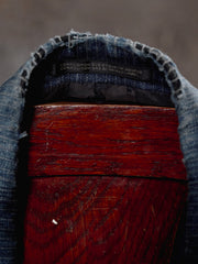 Yohji Yamamoto Pour Homme Indigo-dyed Striped Linen Suit Jacket