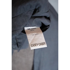CASEY CASEY Linen Blazer Jacket French designer brand linen single-breasted suit jacket made in France