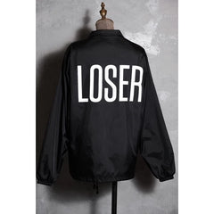 Oguoy Beck "Loser" Coach Jacket American singer Beck Hansen's brushed inner windproof coach jacket is made in Japan
