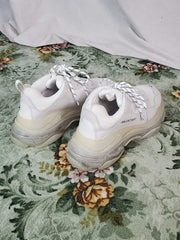 BALENCIAGA トリプル S クリアソール スニーカー バレンシアガ 透明ソール ホワイト ブティック スニーカー