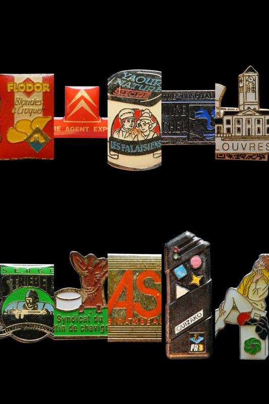 Vintage Corporate Pin Collection 復古企業別針系列 G