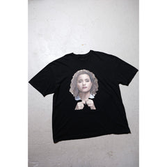 ih nom uh nit Woman Print Tee Paris fashion brand portrait print shorts made in the United States