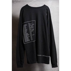 Neighborhood SRL Long Sleeve Tee Takizawa Shinsuke branch root plant long kick made in Japan