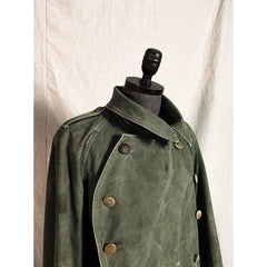 フランス 1940 年代 M-38 オートバイ ダブルブレスト ジャケット フランス軍オートバイ騎兵ダブルブレスト ジャケット