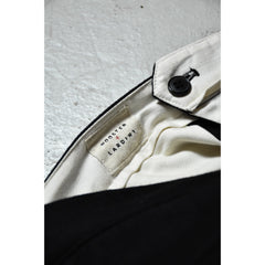 Wooster+Lardini Cropped Pants 義大利時裝品牌 棉質9分褲 褲腳排釦 義大利製