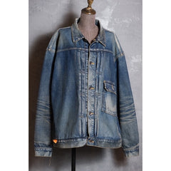 マッドネス MDNS タイプ1 デニムジャケット ショーン・ユーのオリジナルブランド 日本製 ウォッシュドデニムジャケット