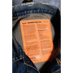 マッドネス MDNS タイプ1 デニムジャケット ショーン・ユーのオリジナルブランド 日本製 ウォッシュドデニムジャケット