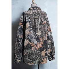 Bear Creek Mossy Oak Camo Fleece Shirt 美國戶外品牌 枯樹迷彩 搖粒絨襯衫
