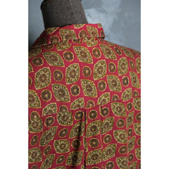 Christian Dior Vintage Paisley Shirt vintage Dior all-over amoeba shirt