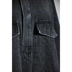 YSTRDY's TMRRW 19A/W Jeans Pacifism Pullover Shirt Japanese designer brand Suzuya Kanno washed denim pullover shirt