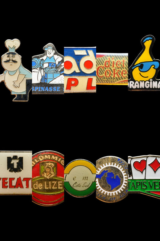Vintage Corporate Pin Collection 復古企業別針系列 I