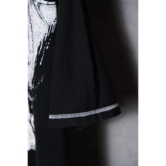 ヒロ・リディカート 2013 サタン T シャツ アンダーグラウンド メタル ミュージック イラストレーター アダムとイブ ロールオーバー ライン ショート T シャツ 日本製