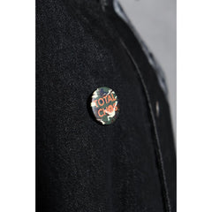 Hex Antistyle Vintage Denim Jacket Japanese rock skateboard brand printed denim jacket made in Japan